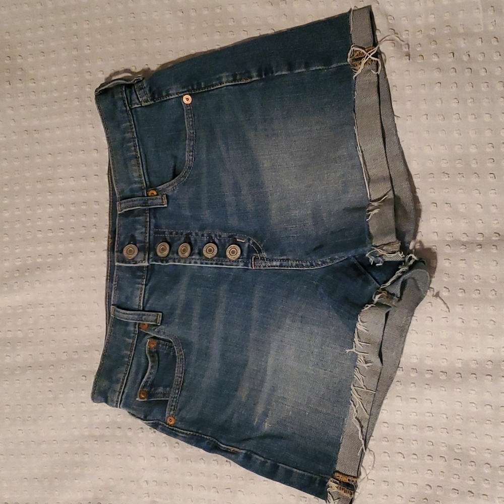 3/$25 Gap High Rise Button Up Shorts sz25